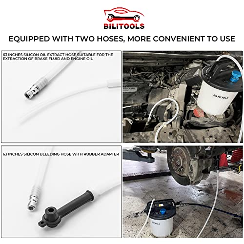 BILITOOLS 3L Vacuum Brake Bleeder Kit With Adapters - Image 2