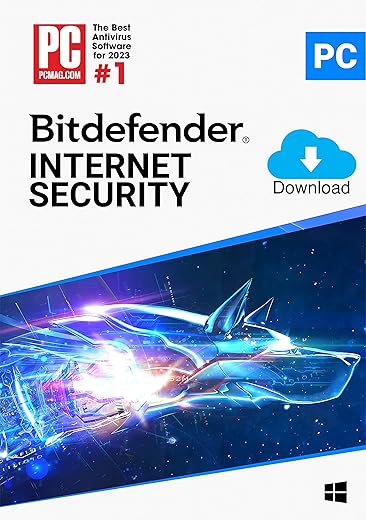 Bitdefender Bitdefender Internet Security - 3 Devices | 1 Year Subscription | PC Activation Code By Email