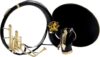 SoundSaga Black 22″ Handmade Sousaphone Brass Tuba With Mouthpiece
