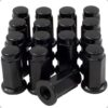 Wheel Accessories Parts Black ATV & UTV Lug Nuts Set
