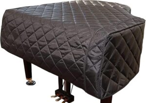 Piano Covers and More!!! ~ Custom Made Grand Piano Protective Covers Black Quilted Baby Grand Piano Cover