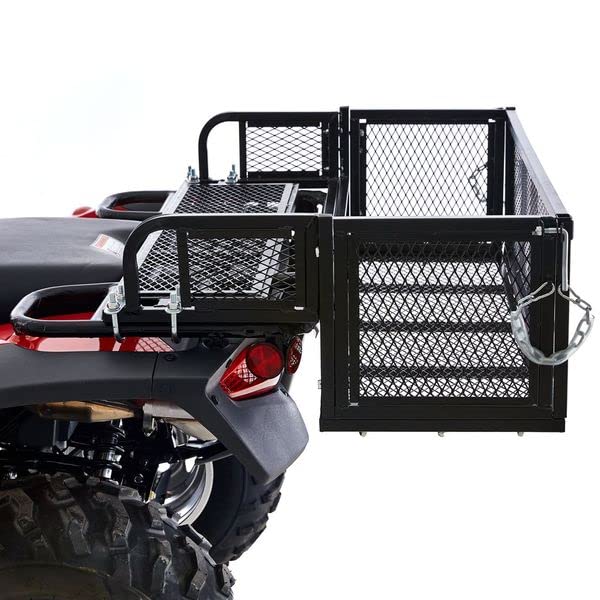 Black Widow Universal Steel ATV Rear Drop Basket - Image 5