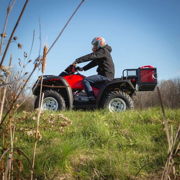 Black Widow Universal Steel ATV Rear Drop Basket - Image 2