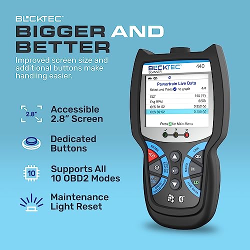 BLCKTEC 440 Bluetooth OBD2 Scanner Diagnostic Tool - Image 4