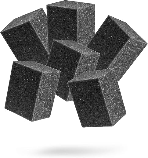 Adam's Polishes Block Applicator (6 Pack) Trim Dressing