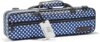 Beaumont Blue Polka Dot Flute Case With Strap