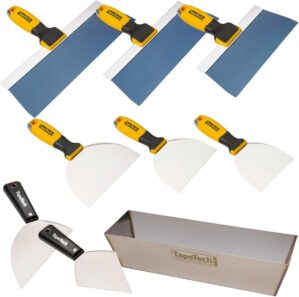 TapeTech Blue Steel Hand Tool Set Knives