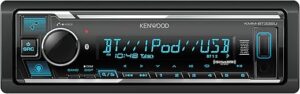 Kenwood Bluetooth Single DIN Car Stereo KMM-BT332U