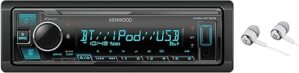 Kenwood Bluetooth USB Digital Media Player With Earbuds