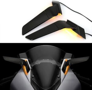 WALIPILUSI BMW S1000RR Rearview Wing Mirrors LED