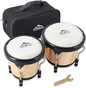 EASTROCK Bongo Drum 4” & 5” Set Tunable