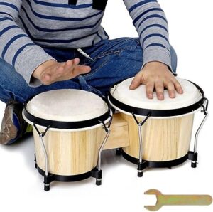 APACALI Bongo Drums Set 6" And 7