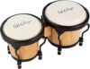 LeSage Bongos Drum Set Natural Wood