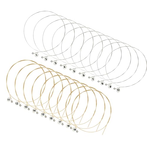 Bonsicoky Set Of 19 Replacement Harp Strings - Image 2