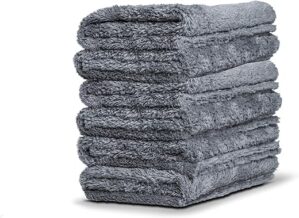 Adam’s Polishes Borderless Grey Edgeless Microfiber Towel