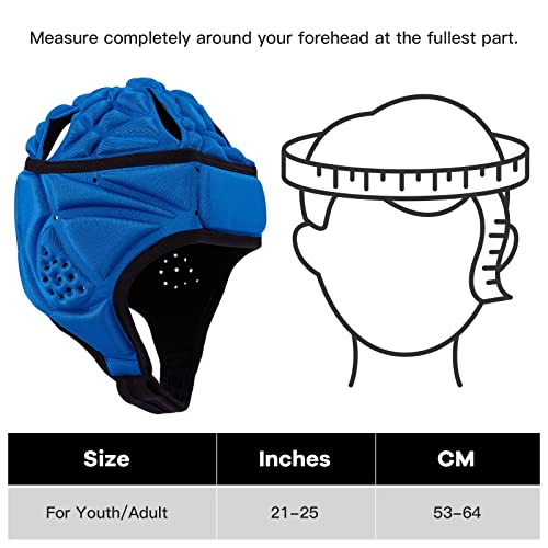 Bosgladek Soft Padded Rugby Headguard for Adults Kids - Image 4