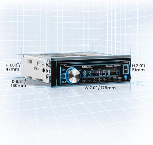 BOSS Audio Systems 750BRGB Car Stereo - Bluetooth CD/DVD Player - Image 5