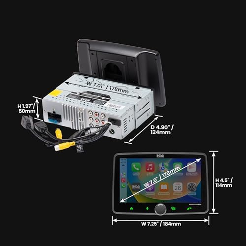 BOSS Audio Systems BVCP9700A-FL Car Stereo - Apple CarPlay, Android Auto - Image 4
