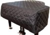 Piano Covers and More!!! ~ Grand Piano Protective Covers Boston GP-163 Premium Black Quilted Cover