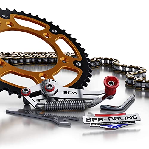 BPA-RACING Motorcycle Chain Slack Adjuster Tool (Red) - Image 2