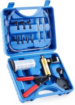 Orion Motor Tech Brake Bleeder Kit With Hand Vacuum