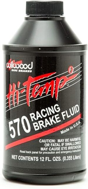 Wilwood Brake Fluid, DOT 3, Hi-Temp, 2 Pack