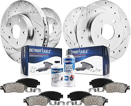Detroit Axle Brake Kit For Ford Fusion Lincoln MKZ