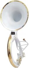 NauticalMart Brass Bb 22″ Valve Sousaphone
