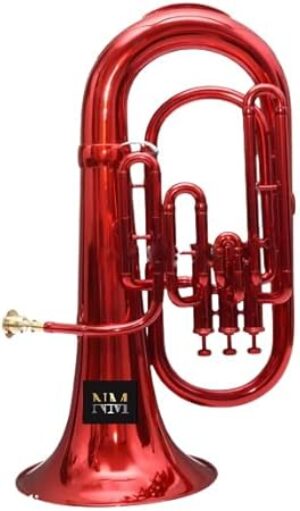 NauticalMart Brass Bb Flat Euphonium 3 Valve
