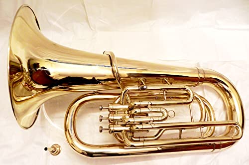 BRASS-INDIA Jumbo Size Brass Marching Tuba BB - Image 4