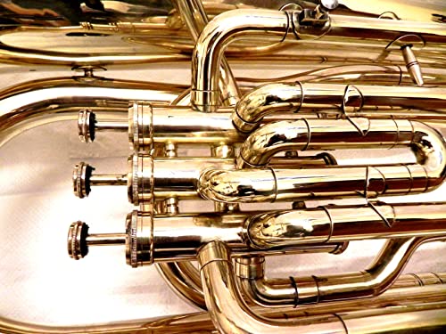 BRASS-INDIA Jumbo Size Brass Marching Tuba BB - Image 5
