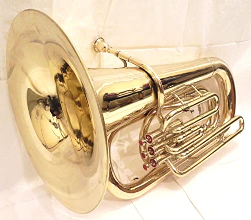 BRASS-INDIA Jumbo Size Brass Marching Tuba BB - Image 2