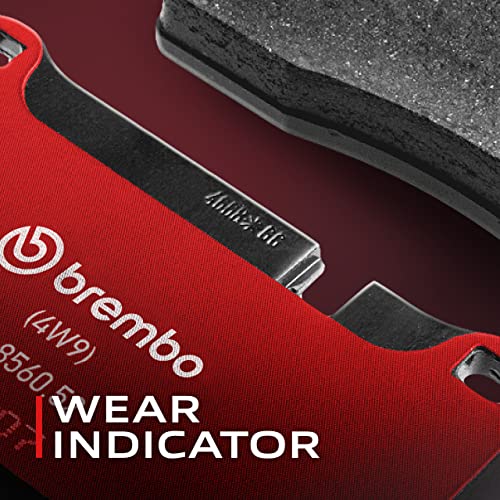 Brembo Premium Ceramic Rear Disc Brake Pad Set P28039N - Image 5