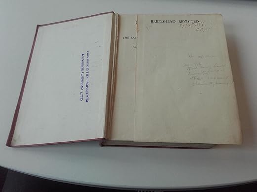 Brideshead Revisited by Evelyn Waugh