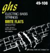 GHS Strings Brite Flats Bass Guitar Strings, GHS 3075 M