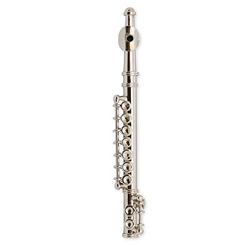 Broadway Gifts Co. Miniature Silver Flute Music Instrument - Image 5