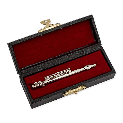 Broadway Gifts Co. Miniature Silver Flute Music Instrument - Image 2