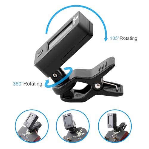 BROTOU Guitar Tuner Clip On With Capo - Image 4