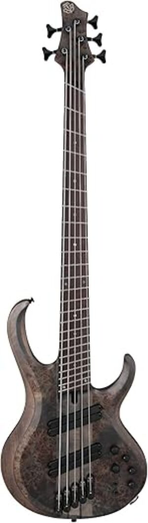 Ibanez BTB805MS 5-string Bass Guitar – Transparent Gray