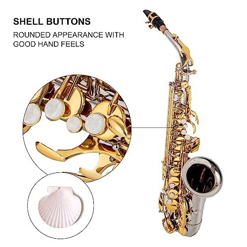 Btuty Eb Alto Saxophone Brass E Flat 802 - Image 4