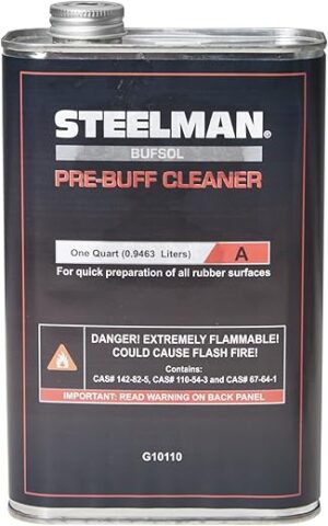 Steelman Bufsol Pre-Buff Cleaner For Tire Repair, 1-Quart
