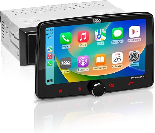BOSS Audio Systems BVCP9700A-FL Car Stereo - Apple CarPlay, Android Auto