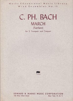 C. Ph. Bach Fanfare for Trumpets
