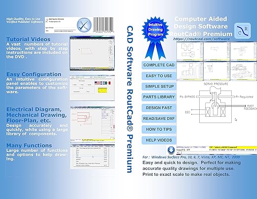 RoutBot CAD Premium Software by Author's Name
