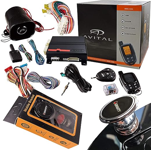 Avital Car Alarm Remote Start 5303L System