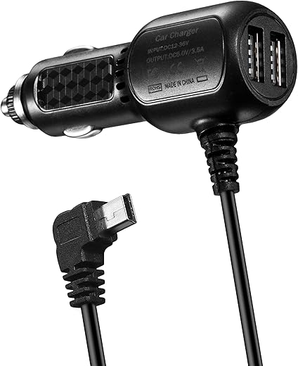 vlarmohs Car Charger Cable For GPS Navigation