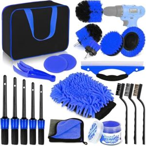 Herrfilk Car Cleaning Tools Kit With Bag