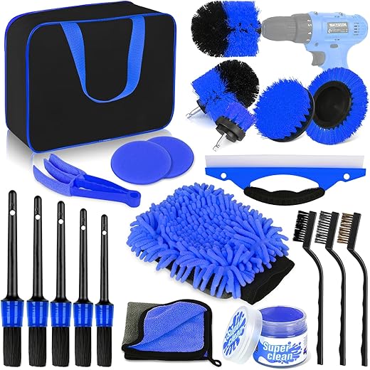 Herrfilk Car Cleaning Tools Kit With Bag
