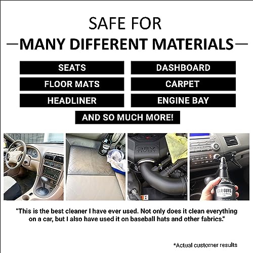 CAR GUYS Super Cleaner | Car Interior & Upholstery Stain Remover | 18 Oz Kit - Image 4