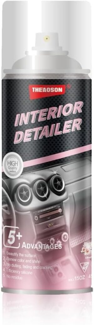 Generic Car Interior Detailer And Cleaner, 15 Fl Oz